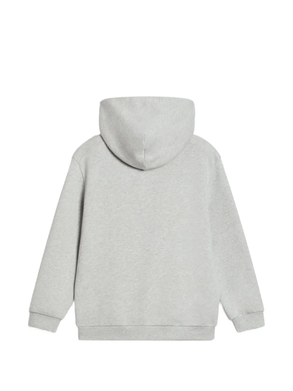 Woolrich Kids logo-print pouch-pocket hoodie Grijs