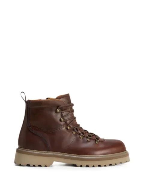 Woolrich lace-up leather hiking boots