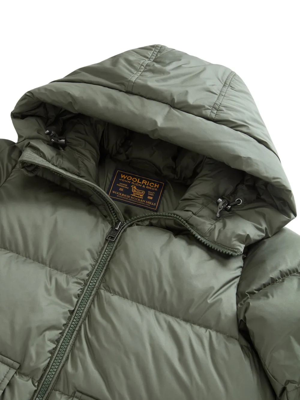 Woolrich Kids Sierra padded jacket Groen