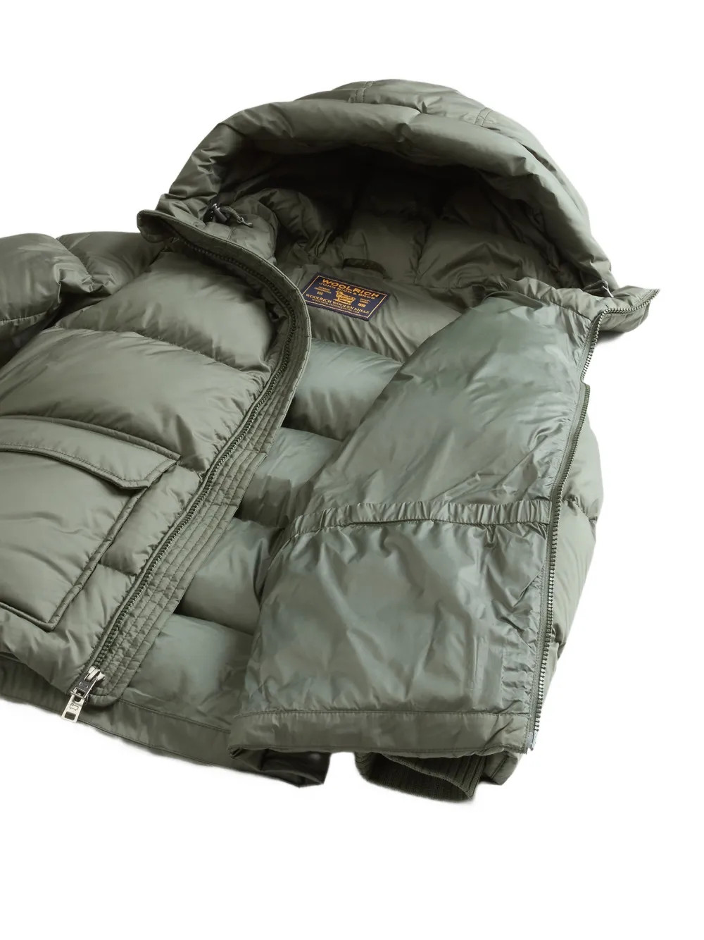 Woolrich Kids Sierra padded jacket Groen