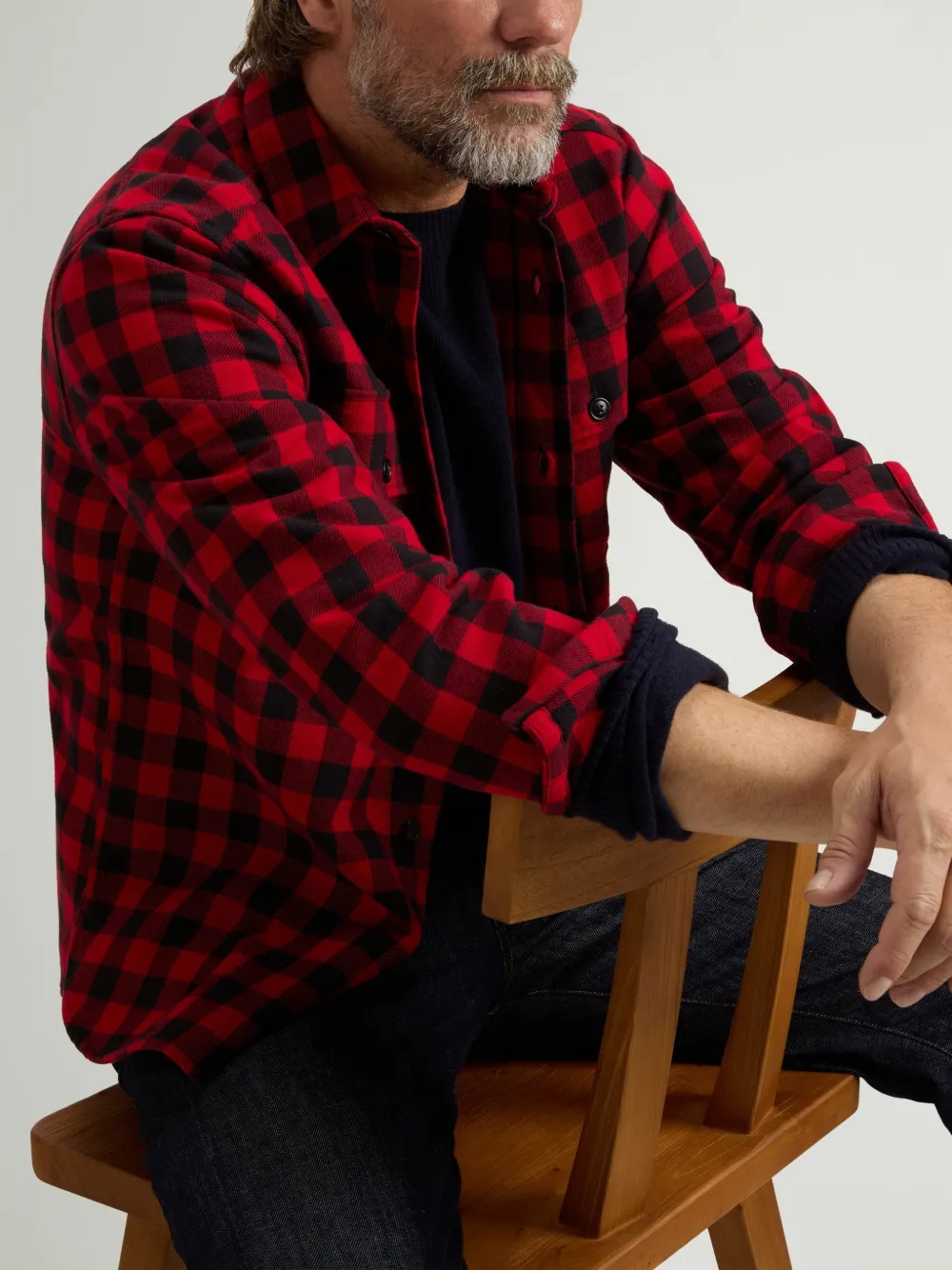 Woolrich Geruit katoenen overhemd Rood
