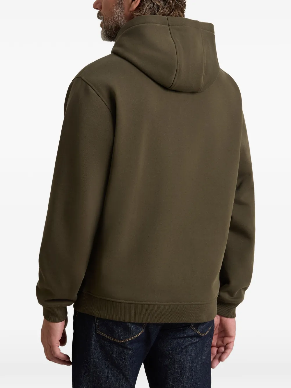 Woolrich Hoodie met zakdetail Groen