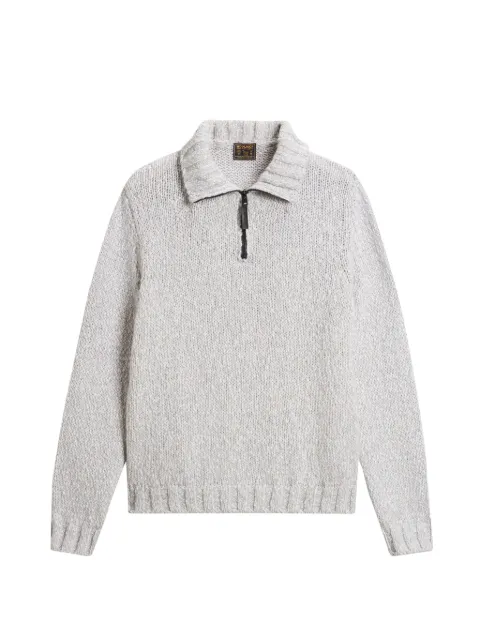 Woolrich jersey con media cremallera