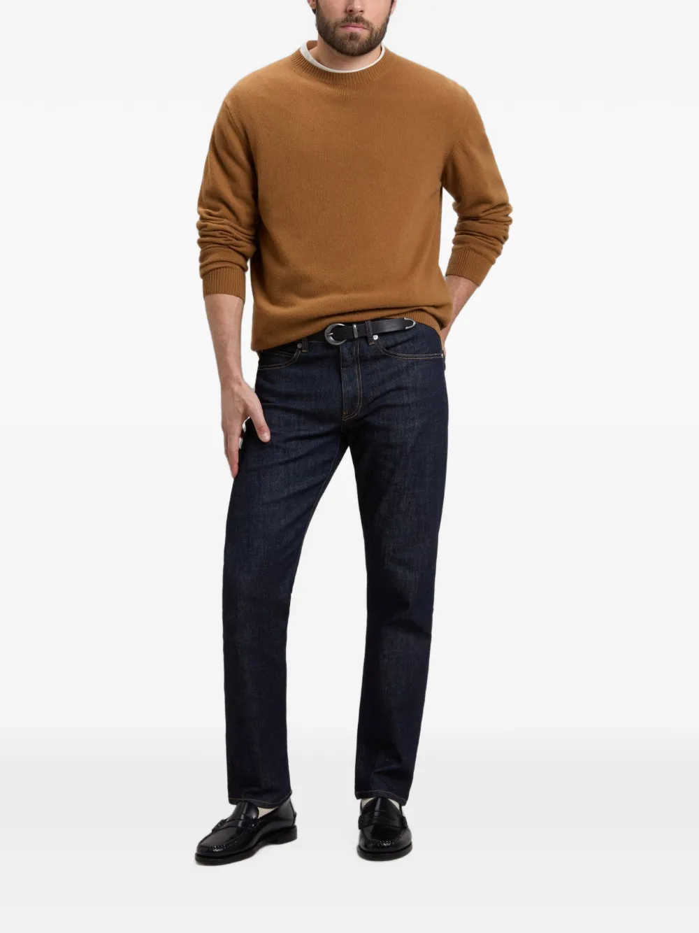 Woolrich Trui met ronde hals Bruin