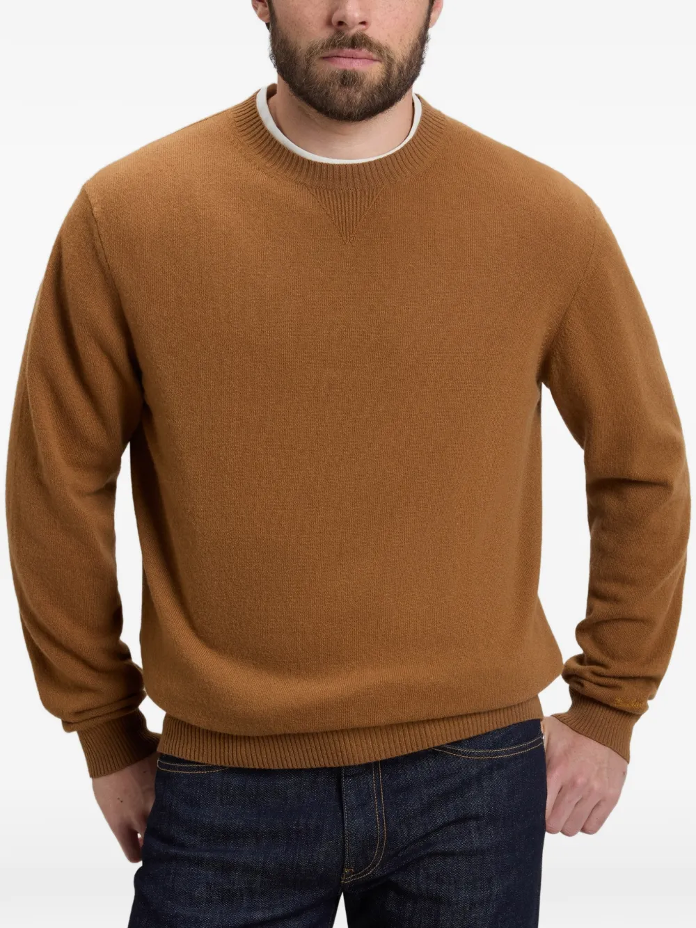 Woolrich Trui met ronde hals Bruin