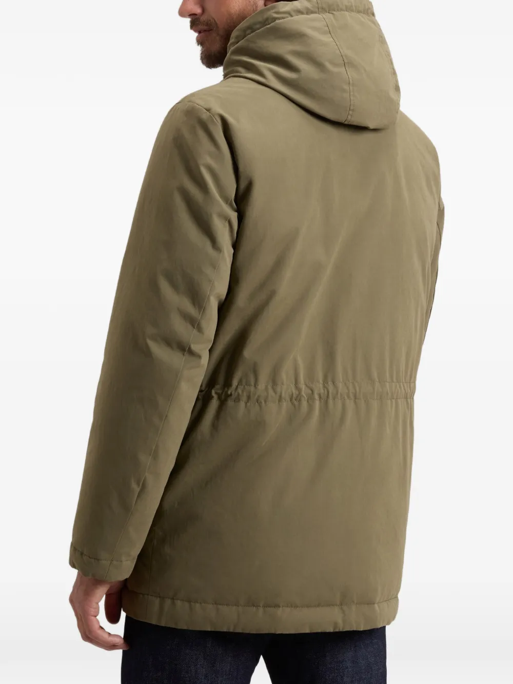 Woolrich Mountain Cloth parka Groen