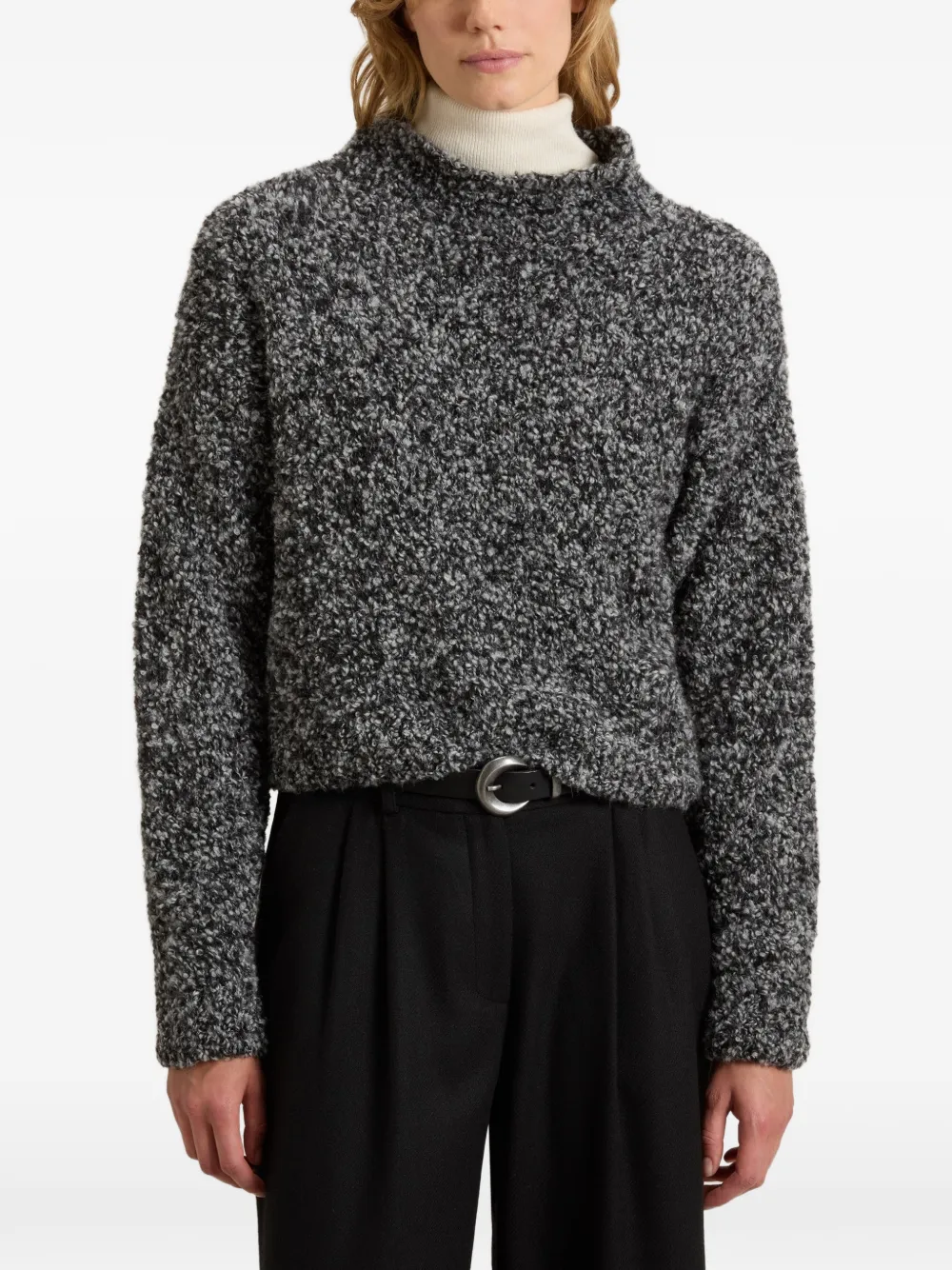Woolrich Bouclé coltrui Grijs