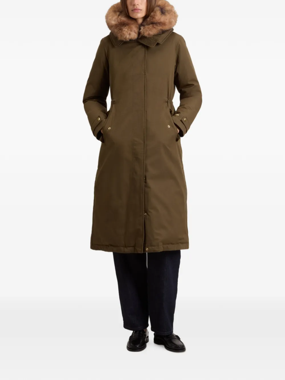 Woolrich Parka met capuchon Groen
