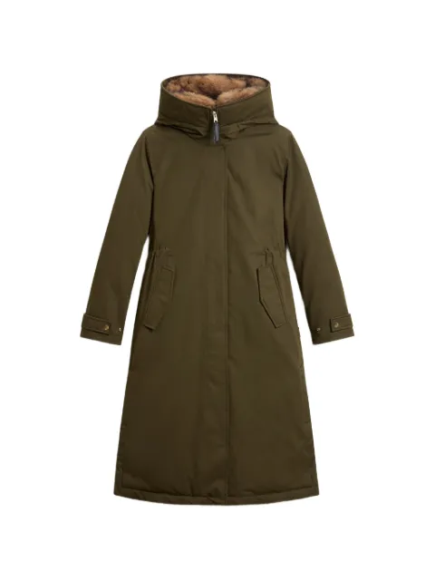 Woolrich faux-fur trim hooded parka