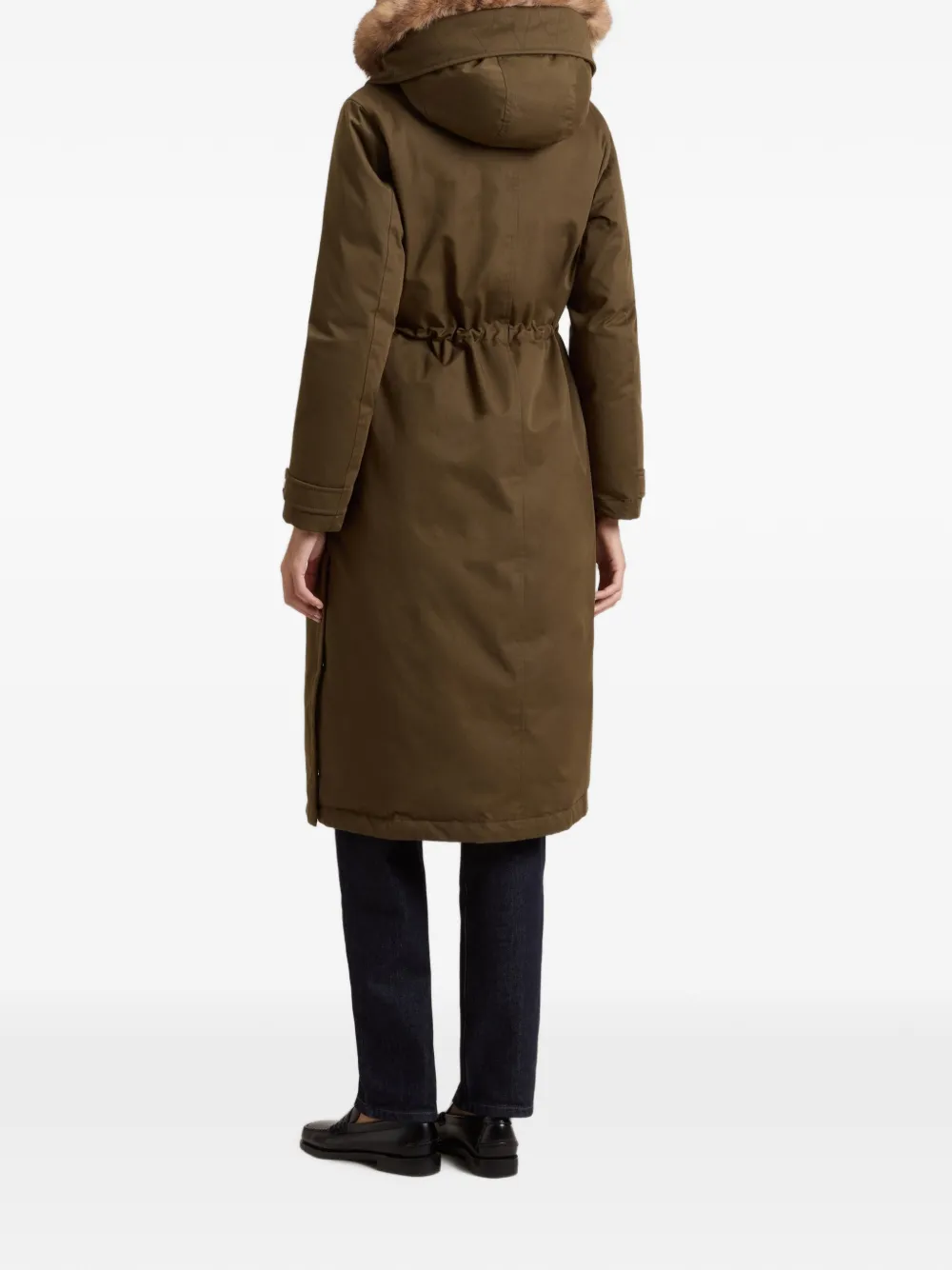 Woolrich Parka met capuchon Groen