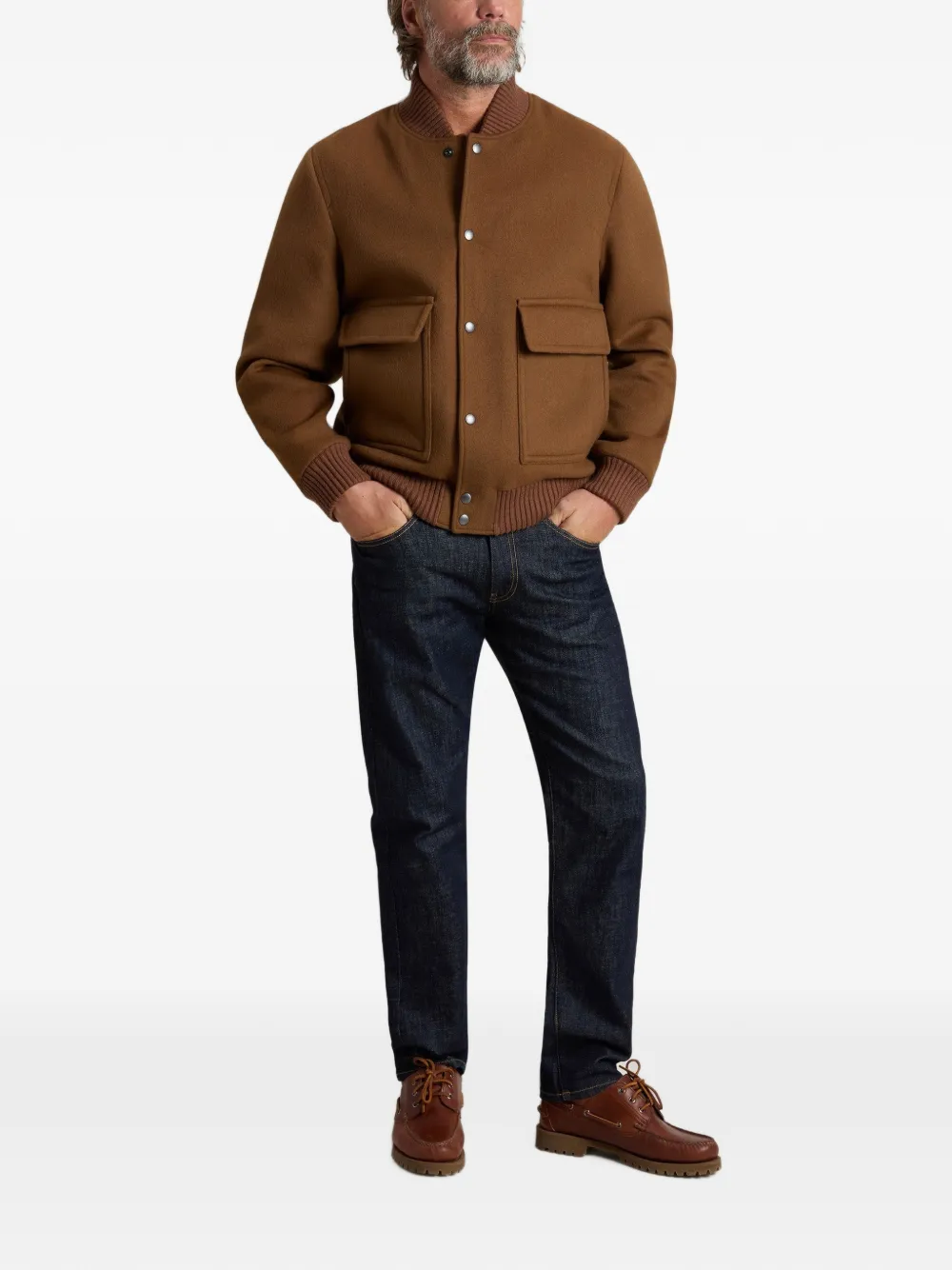 Woolrich bomber jacket Bruin