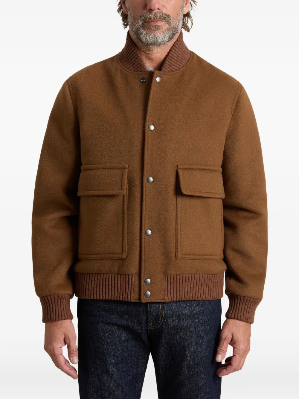 Woolrich bomber jacket Bruin