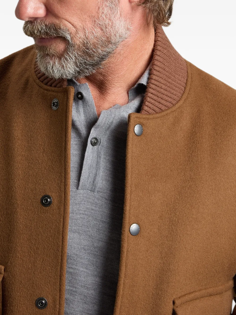 Woolrich bomber jacket Bruin