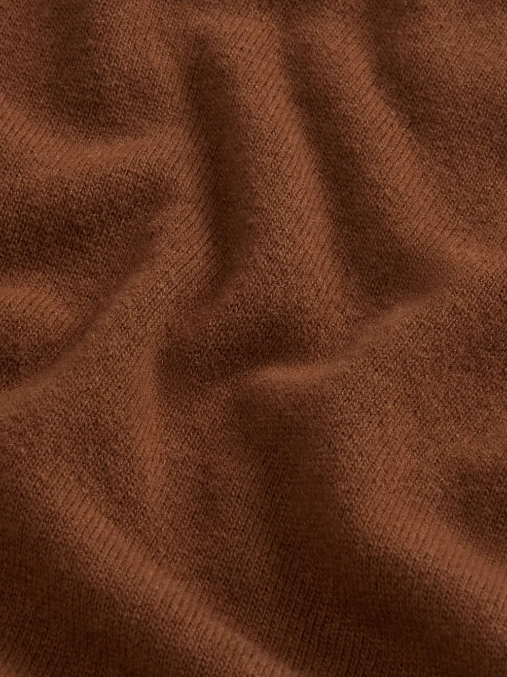 Woolrich Lamswollen trui met ronde hals Bruin