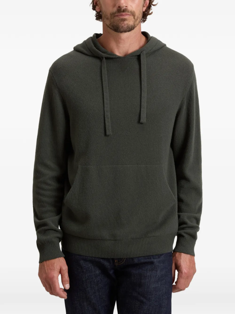 Woolrich Hoodie met trekkoord Groen