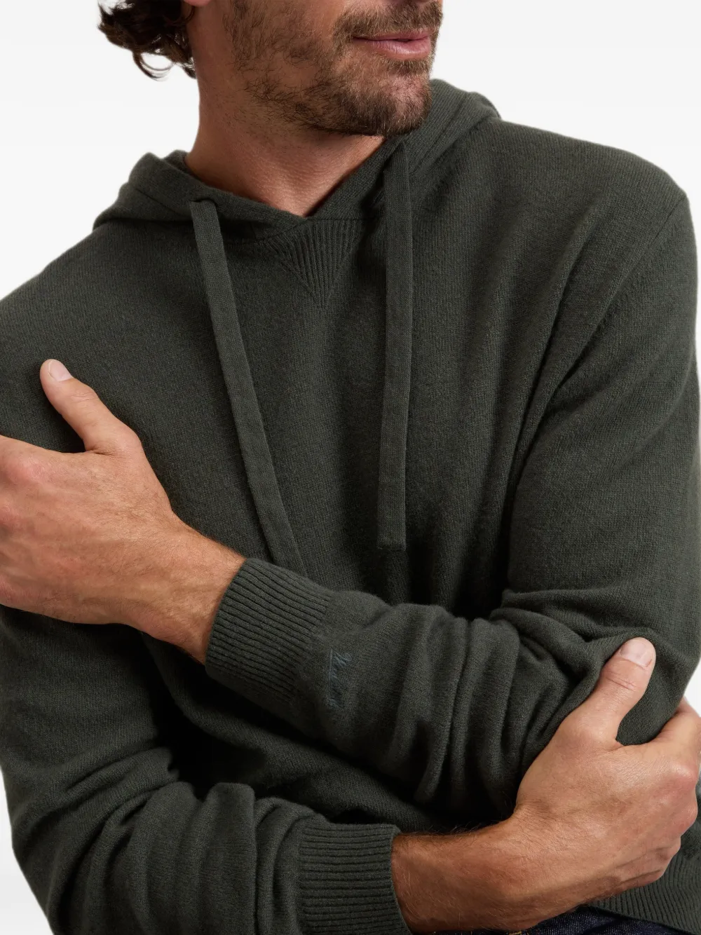 Woolrich Hoodie met trekkoord Groen