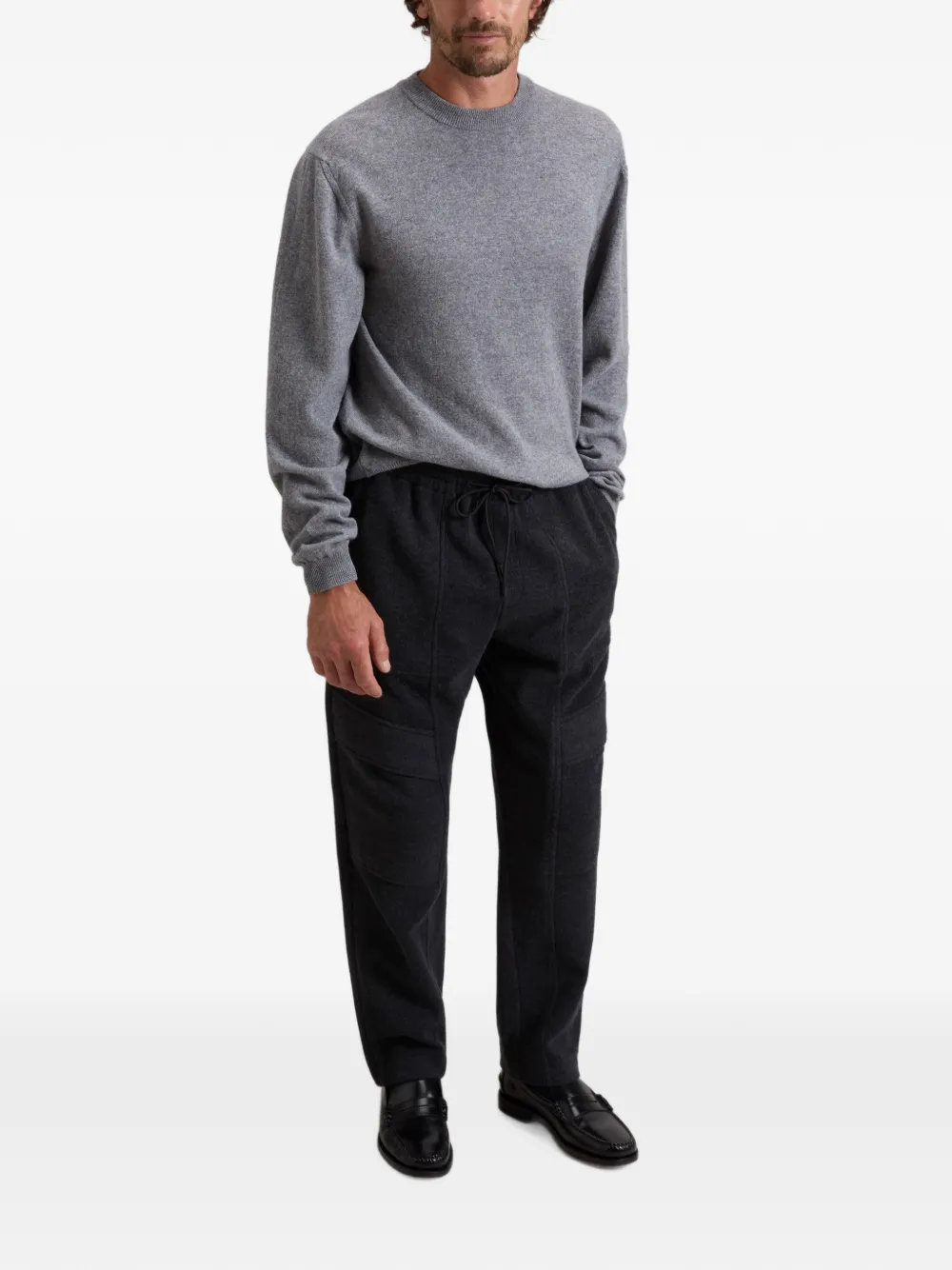 Woolrich Broek met trekkoordtaille Grijs