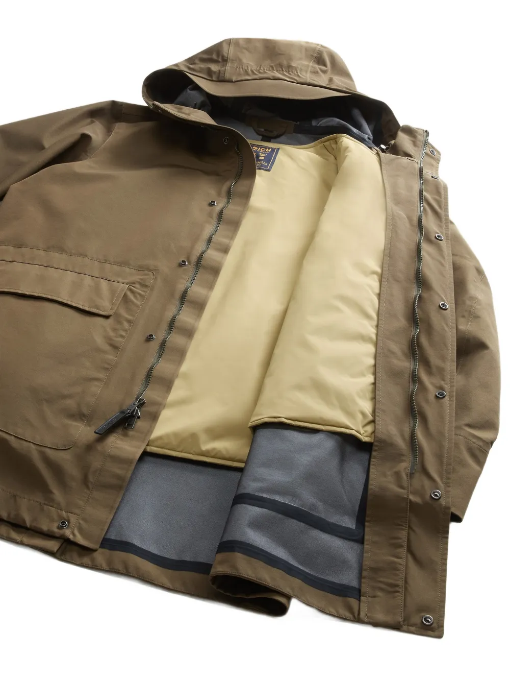 Woolrich 3-in-1 Ramar Officer parka Groen