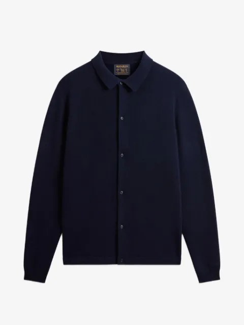 Woolrich button-up collared cardigan