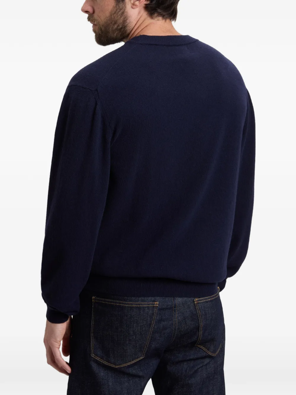 Woolrich Trui met ronde hals Blauw