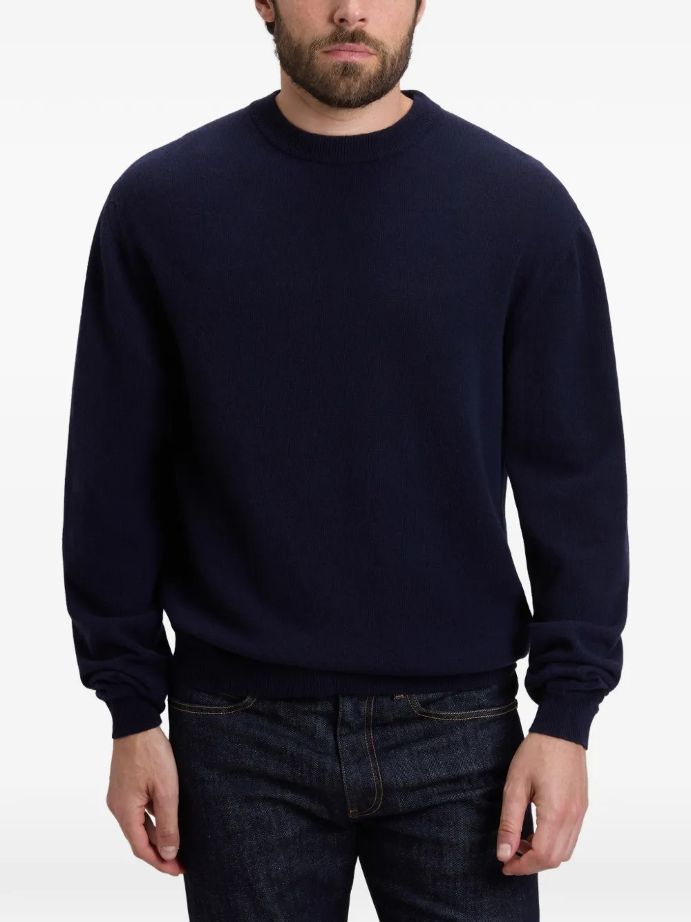 Woolrich Trui met ronde hals Blauw