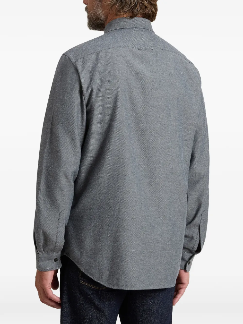 Woolrich Overhemd met zakdetail Grijs