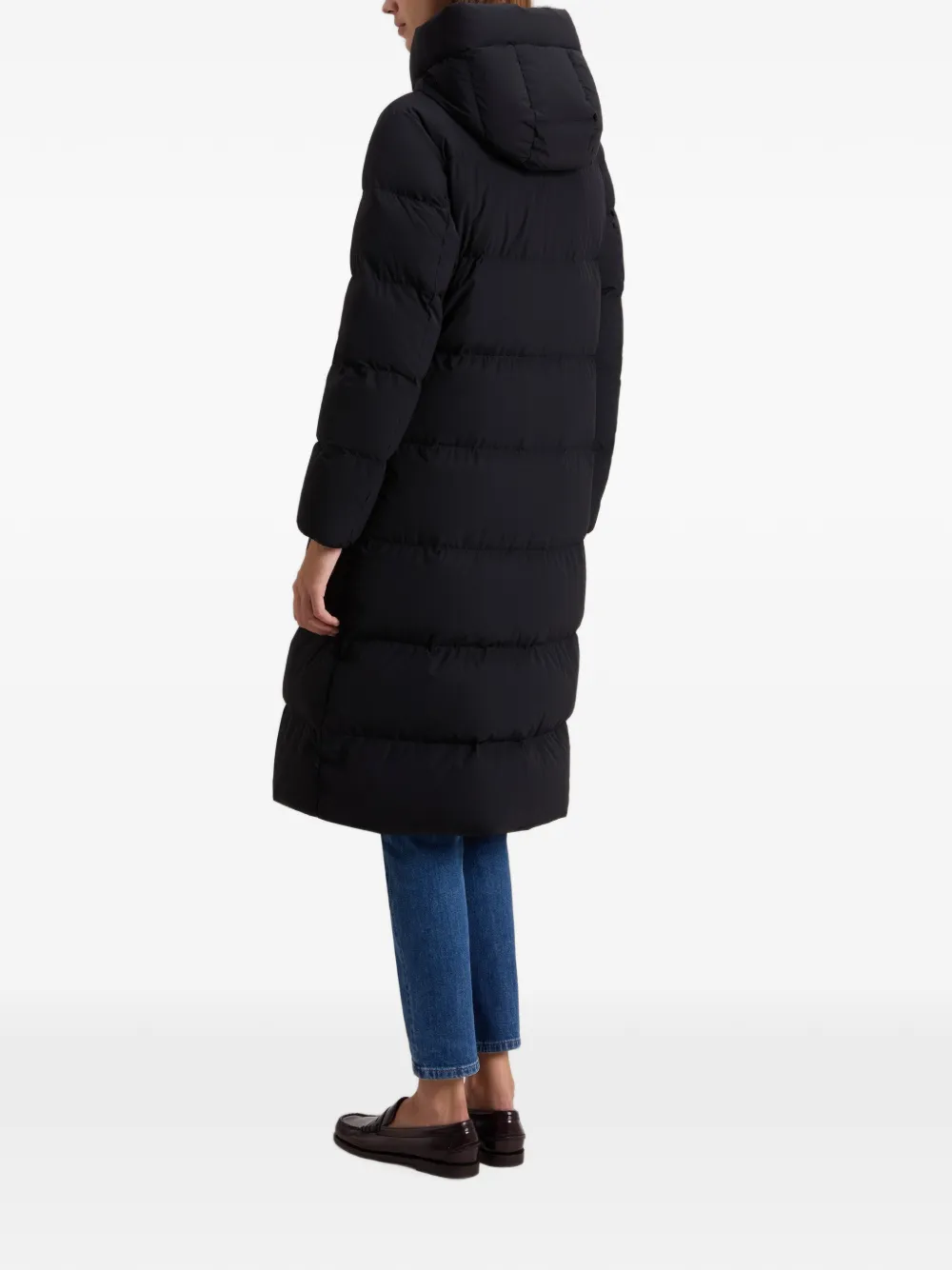 Woolrich Madison padded coat Zwart