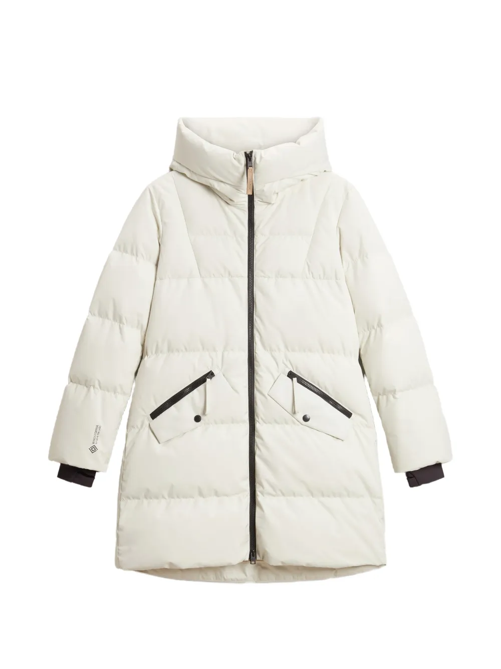 Woolrich Piumino GTX con cappuccio - Bianco