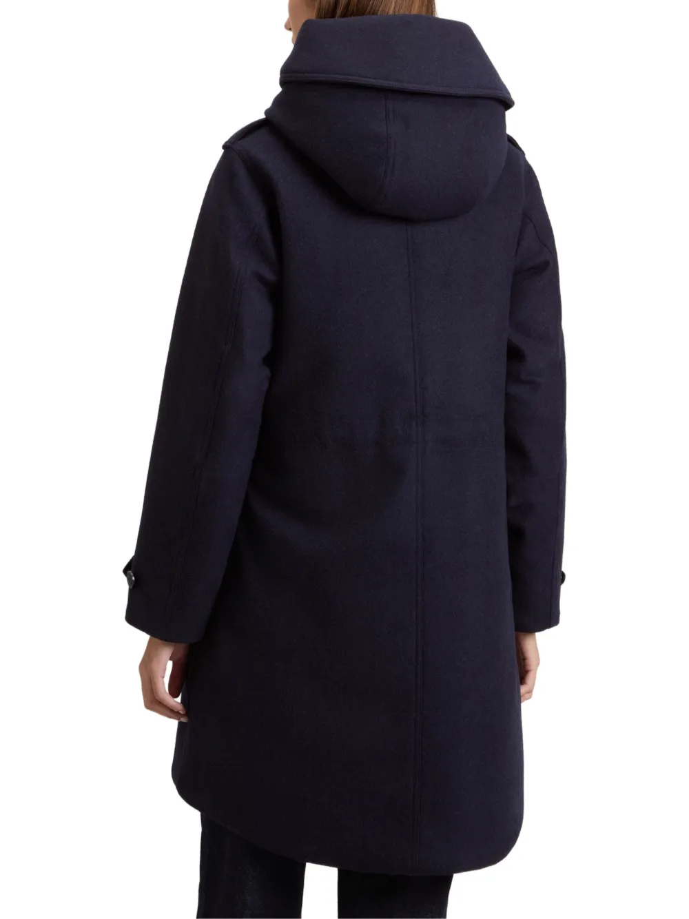 Woolrich Prescott wollen parka met capuchon Blauw