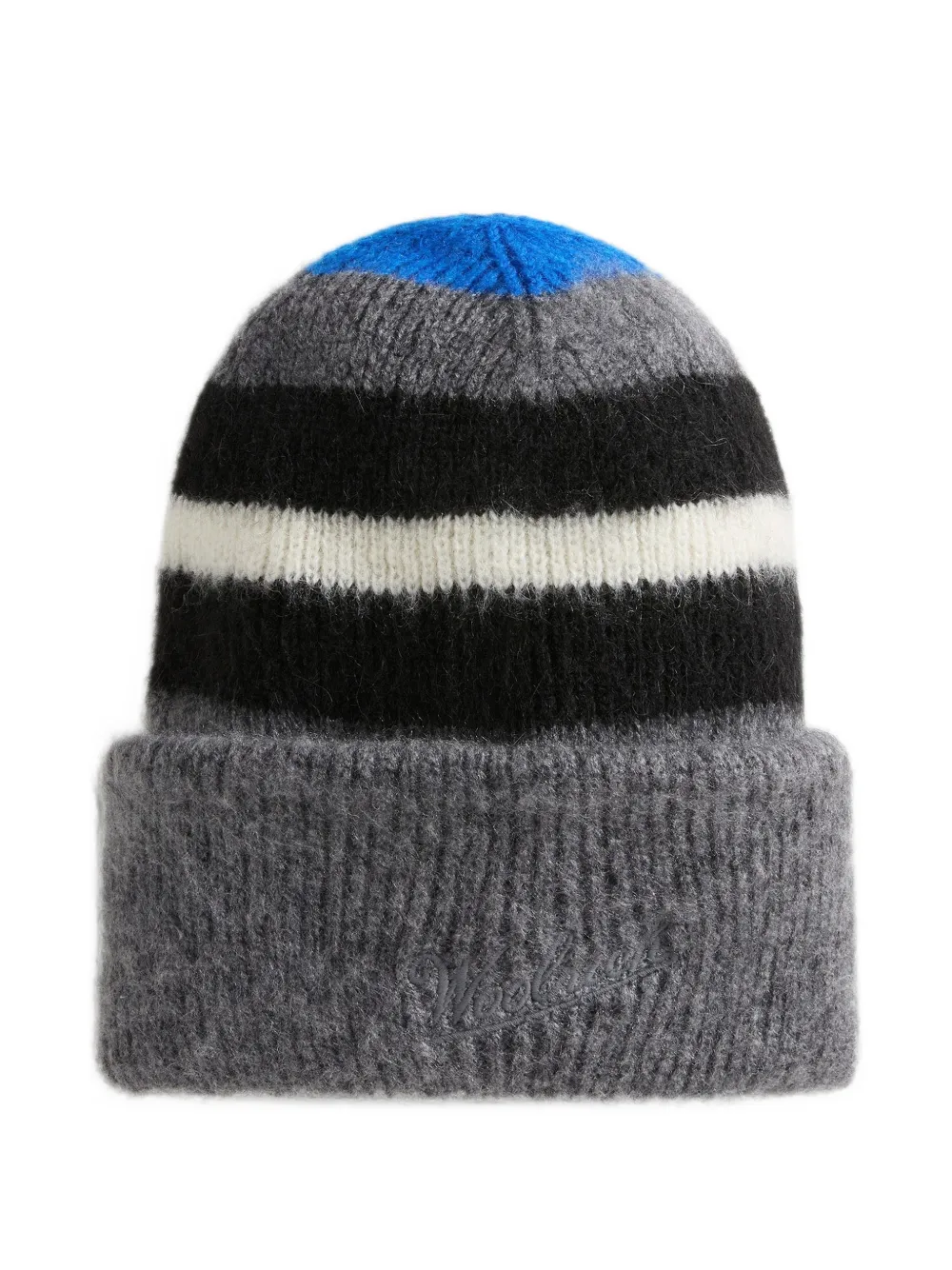 Woolrich Gestreepte muts Grijs