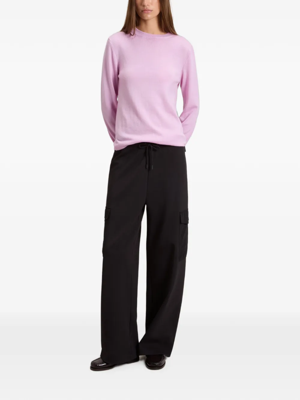 Woolrich Broek met trekkoord Zwart