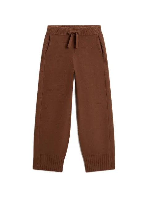 Woolrich pantalones tejidos de canalé con cordones