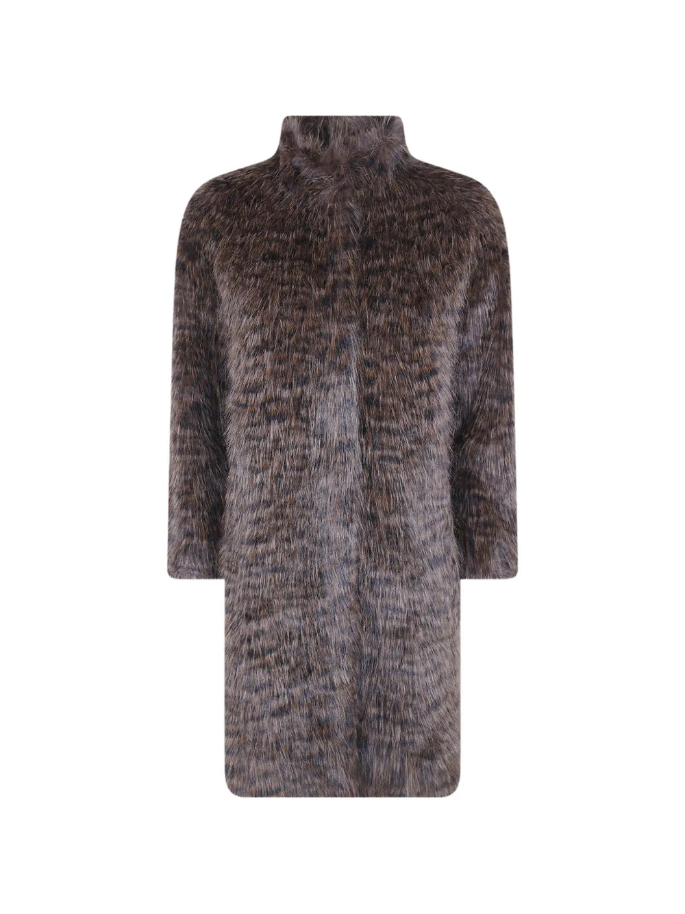 Betta Corradi leopard-print faux-fur coat