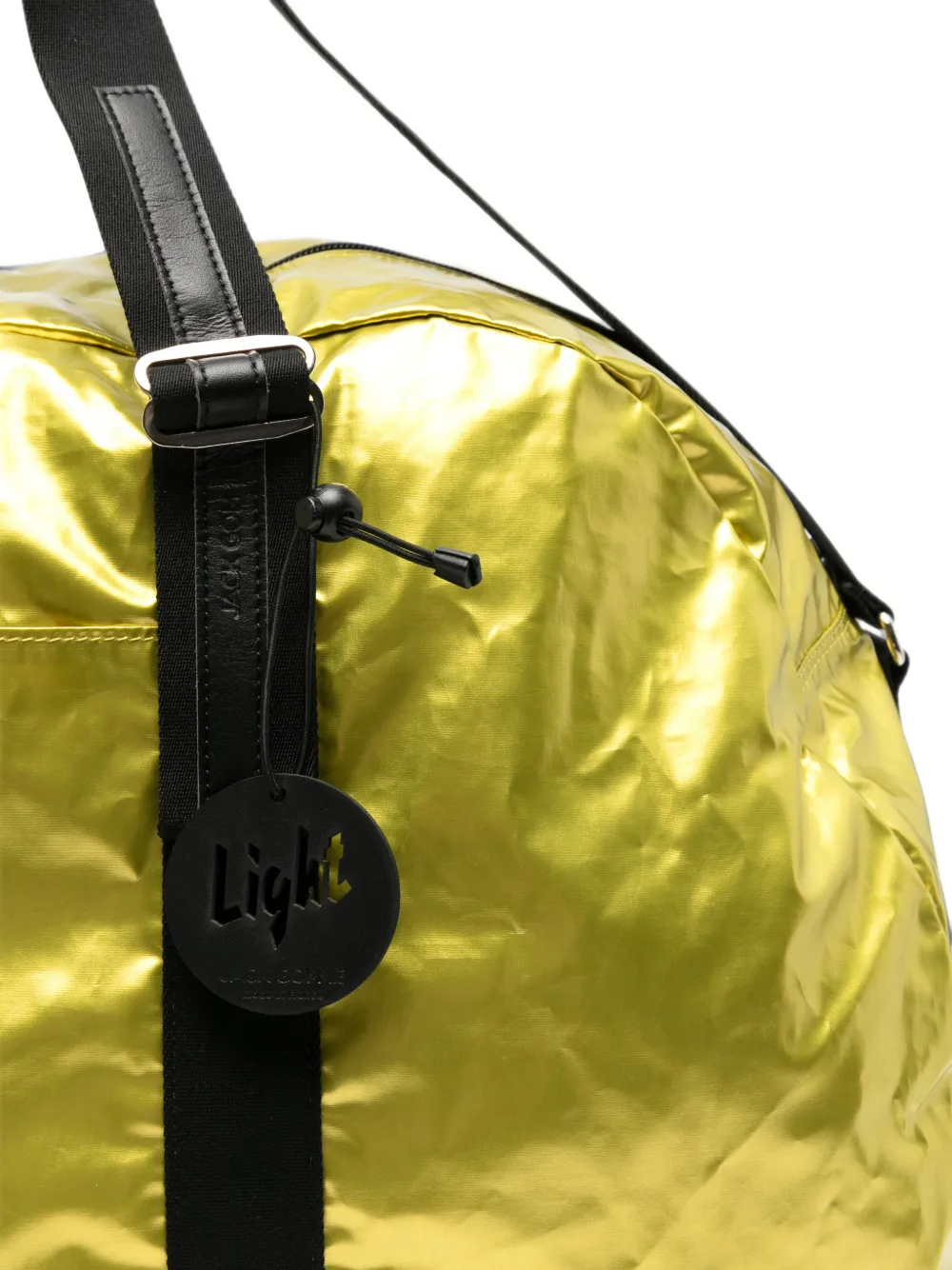 Jack Gomme Walk schoudertas met metallic-effect Geel