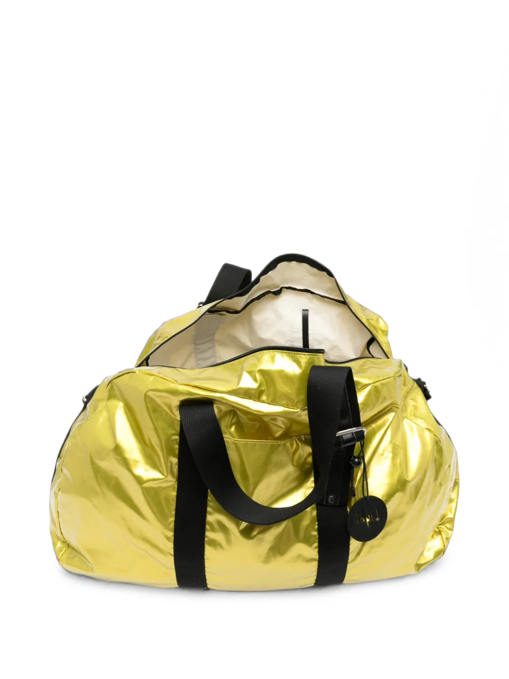 Jack Gomme Walk schoudertas met metallic-effect Geel