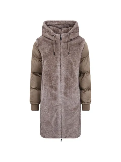 Betta Corradi faux-fur padded coat