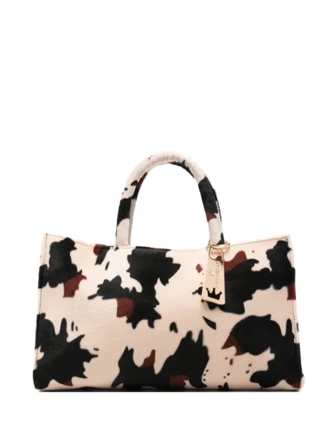 la milanesa Michep cow-print tote bag