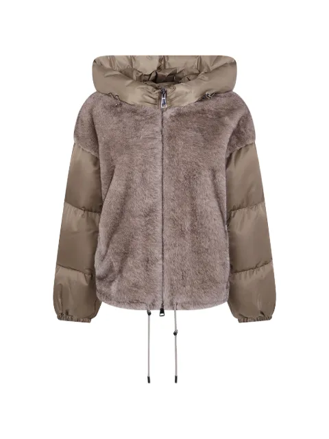 Betta Corradi faux-fur hooded coat