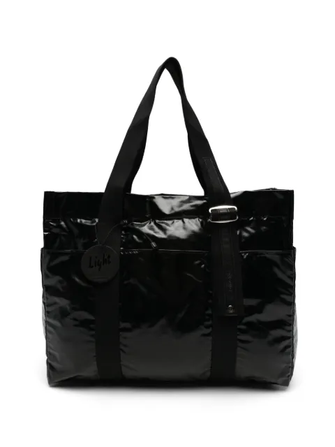 Jack Gomme bolso shopper con acabado brillante