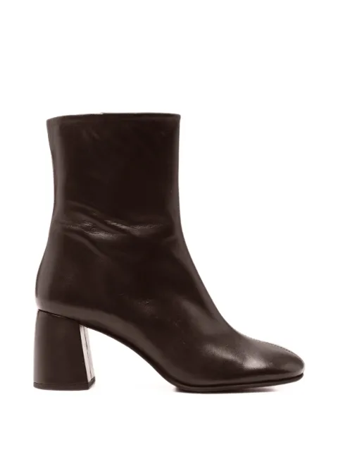 POEVE botas Thea con tacón grueso y cremallera lateral