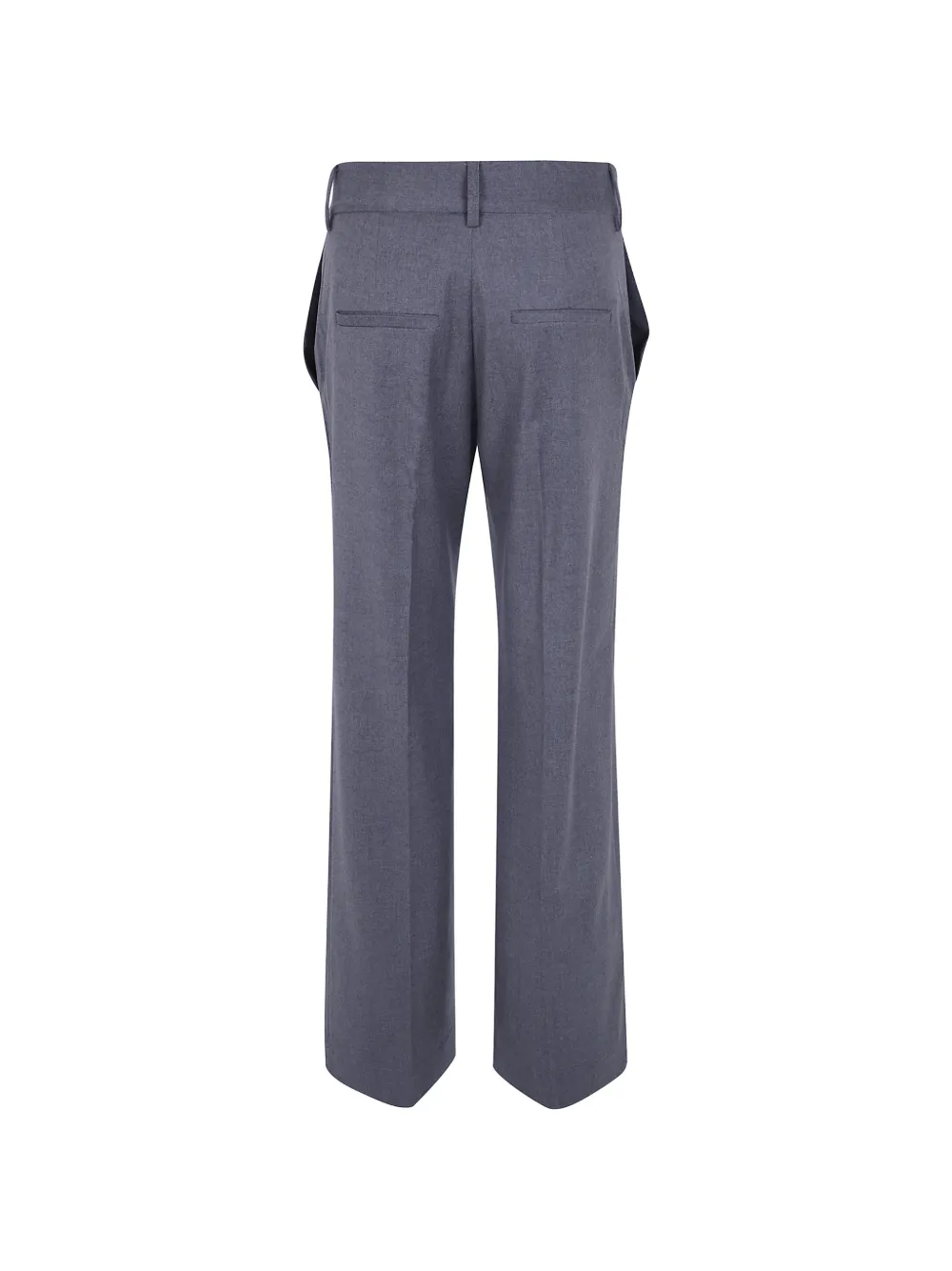 Antonelli Straight wollen broek Grijs
