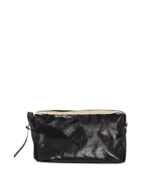 Jack Gomme Blush linen zip-top toilet bag