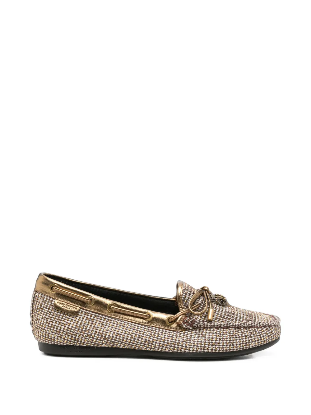 Kurt Geiger London Eagle houndstooth loafers - Toni neutri