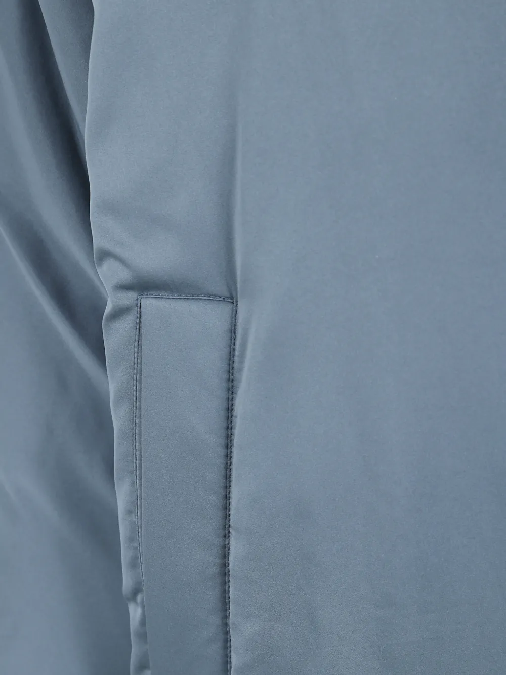Liviana Conti Gewatteerd jack met capuchon Blauw