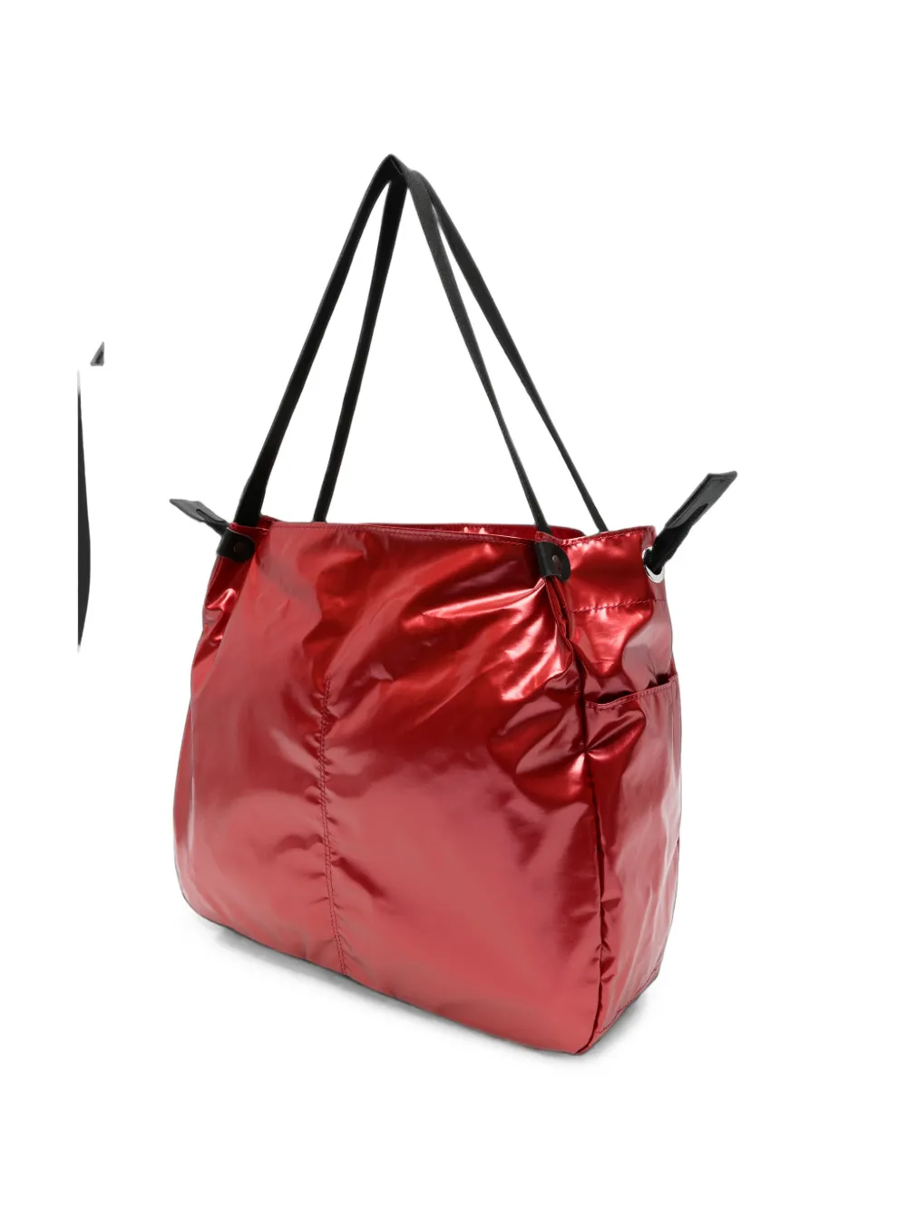 Jack Gomme Levant schoudertas met metallic-effect Rood