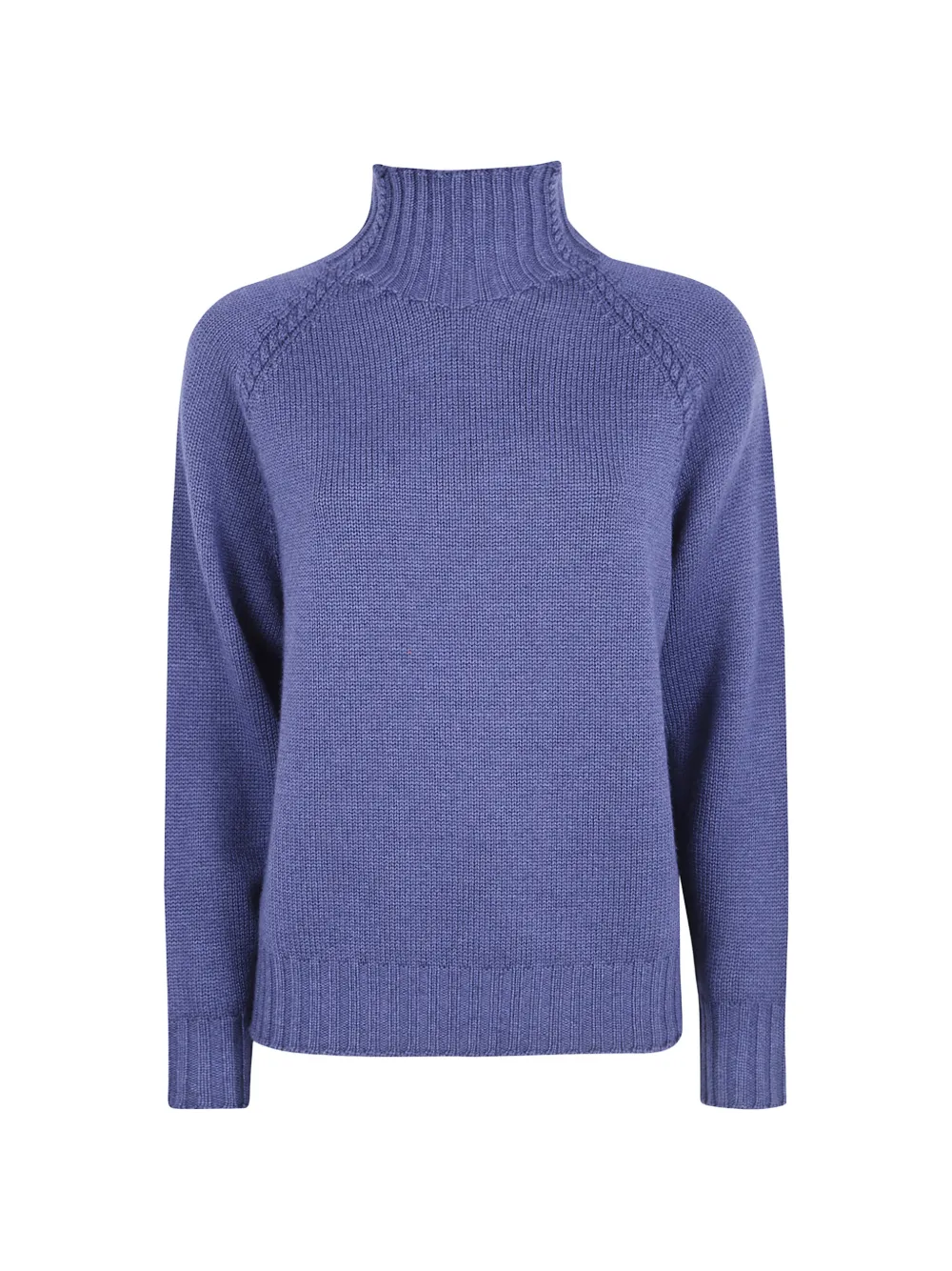 Rossopuro cable-knit high-neck sweater