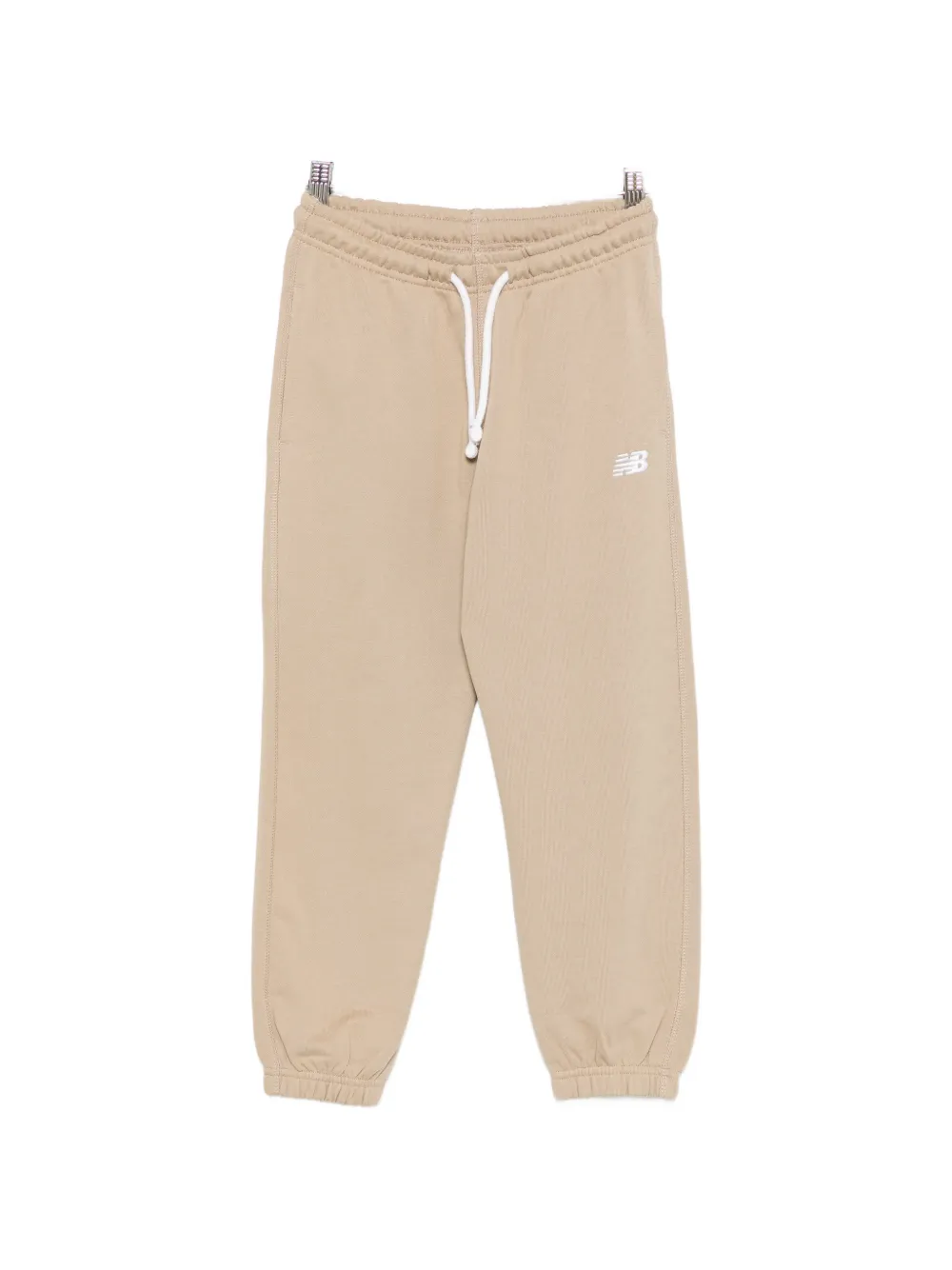 New Balance Kids logo-embroidered drawstring track pants - Toni neutri