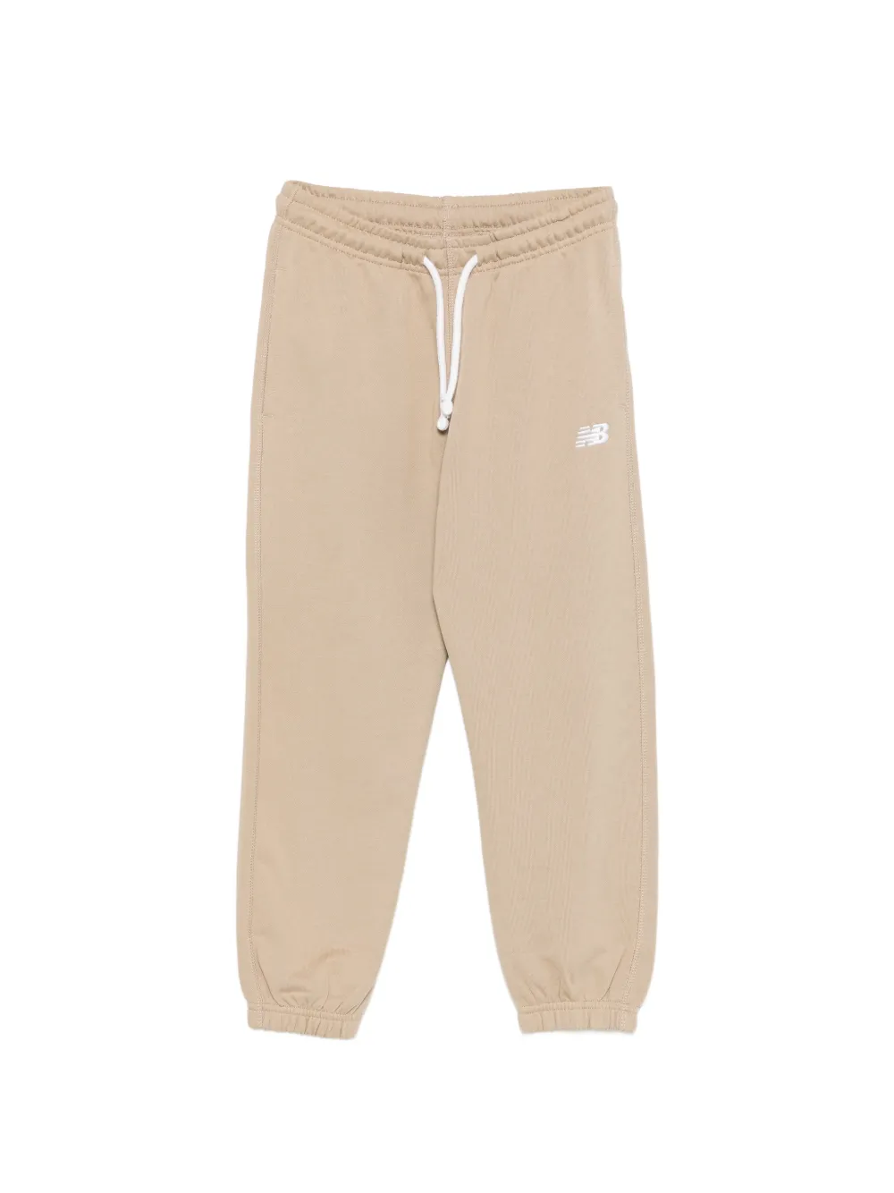 New Balance Kids logo-embroidered drawstring track pants - Toni neutri