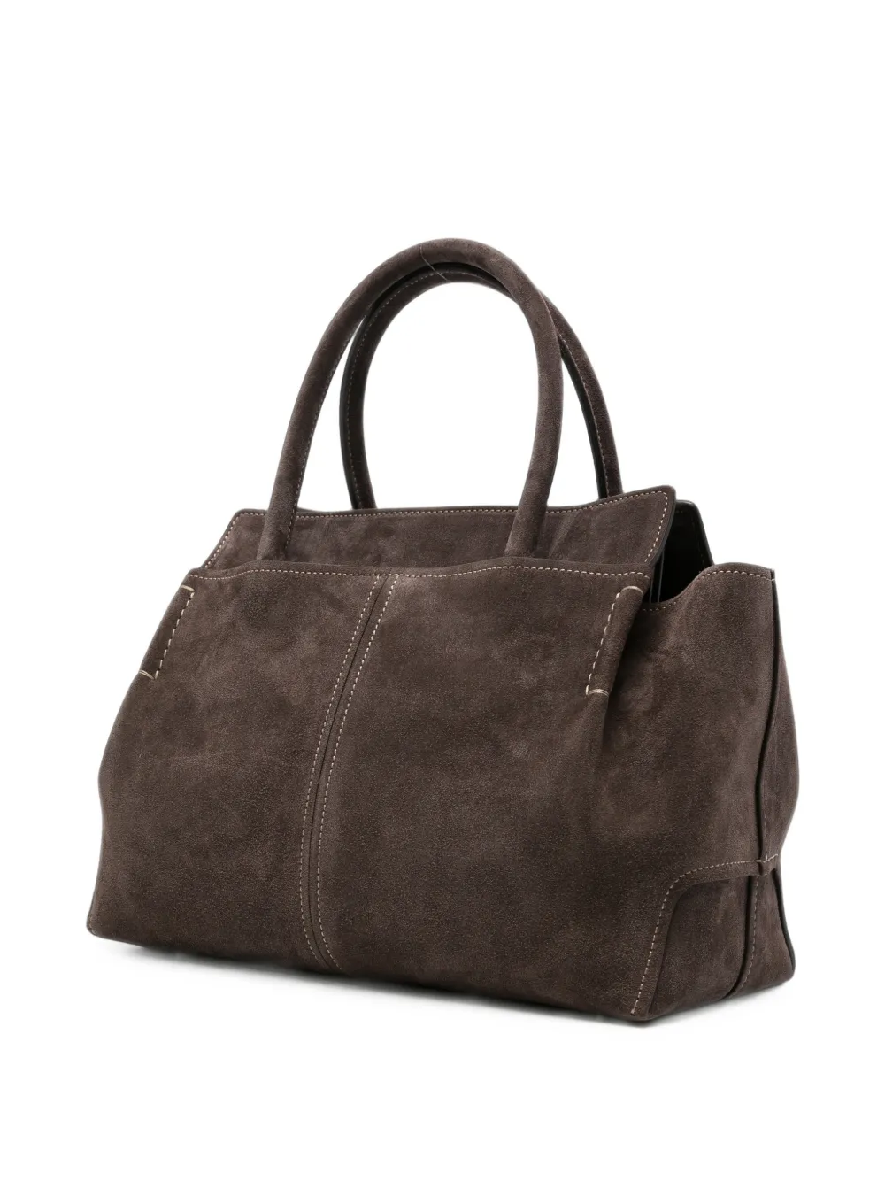 Tod's Di suède shopper Bruin
