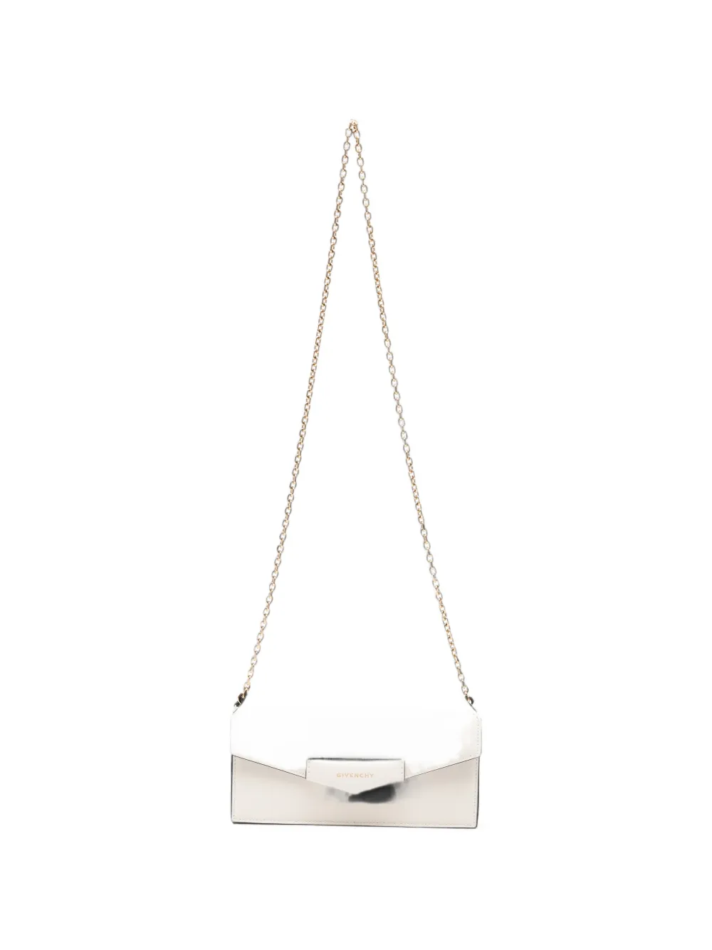 Givenchy Antigona leather clutch bag - Weiß